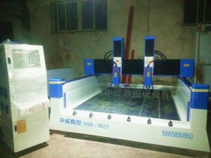 昆明宜良县HW1825双头重型石材雕刻机