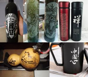 昆明宜良县酒瓶葫芦工艺品激光雕刻机
